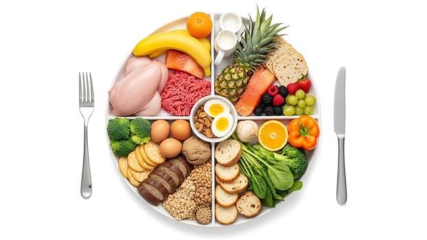Healthy Diet & Food Groups: Balanced Nutrition That Actually Works