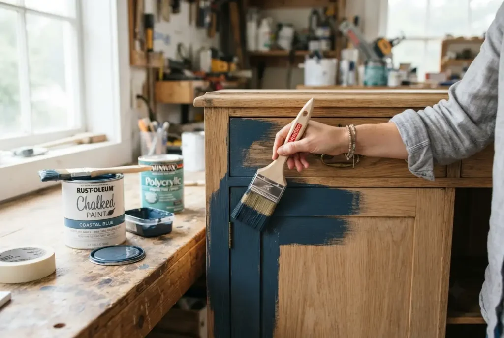 best-furniture-paint-finishes-on different wooden-furniture-pieces