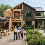 modern-home-renovation-project showing contractors and homeowners-planning a-complete-home-renovation-in-2026