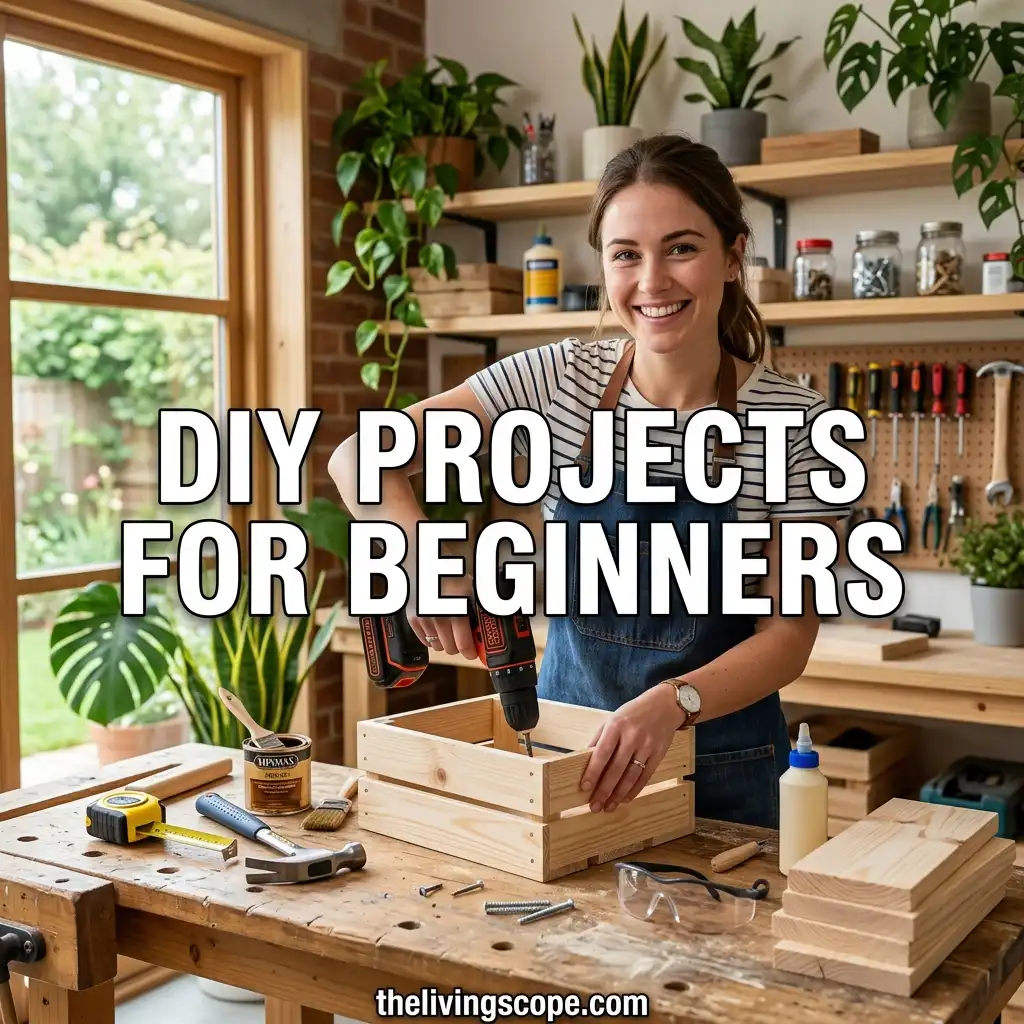 25 DIY Projects for Beginners: Easy Ideas Anyone Can Make
