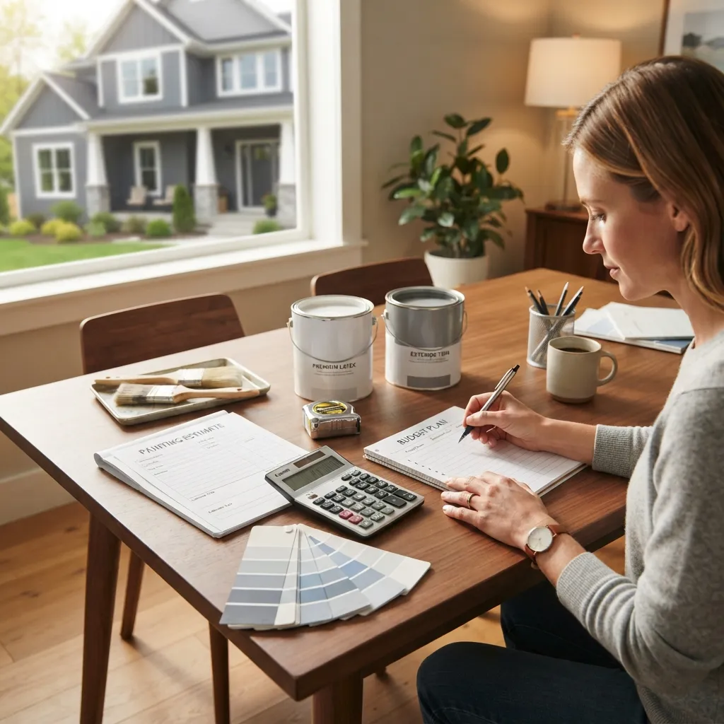homeowner-calculating-house-painting-cost-with-paint-supplies